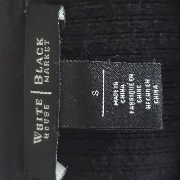 WHBM Black & White Checkered Cardigan - Picture 6 of 6